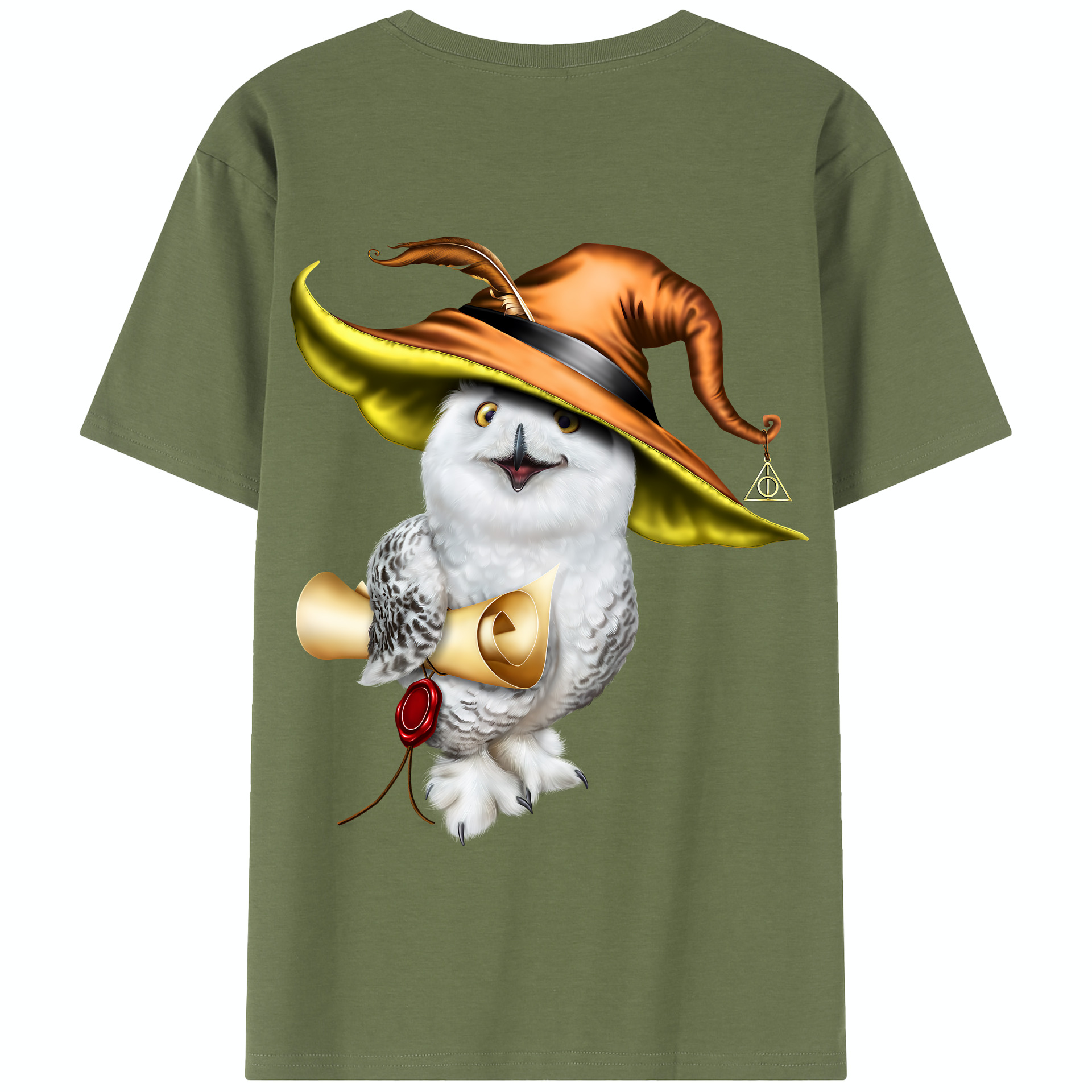（画像用） Harry Potter ハリー・ポッターシリーズ 綿100％半袖Tシャツ（背面プリント）